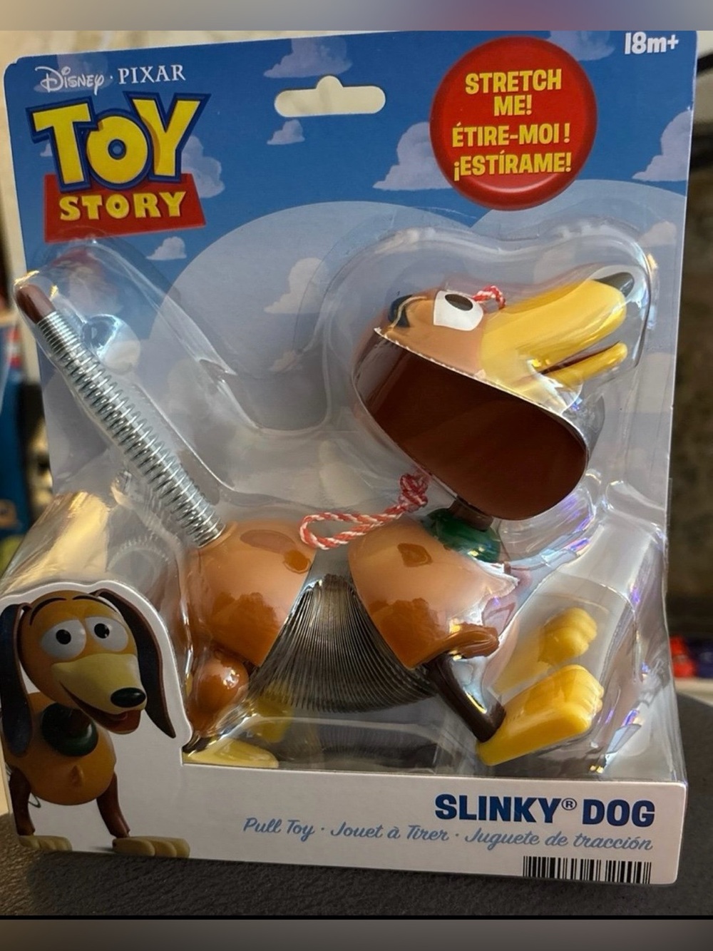 Disney Toy Story Slinky Dog Pull Toy -m